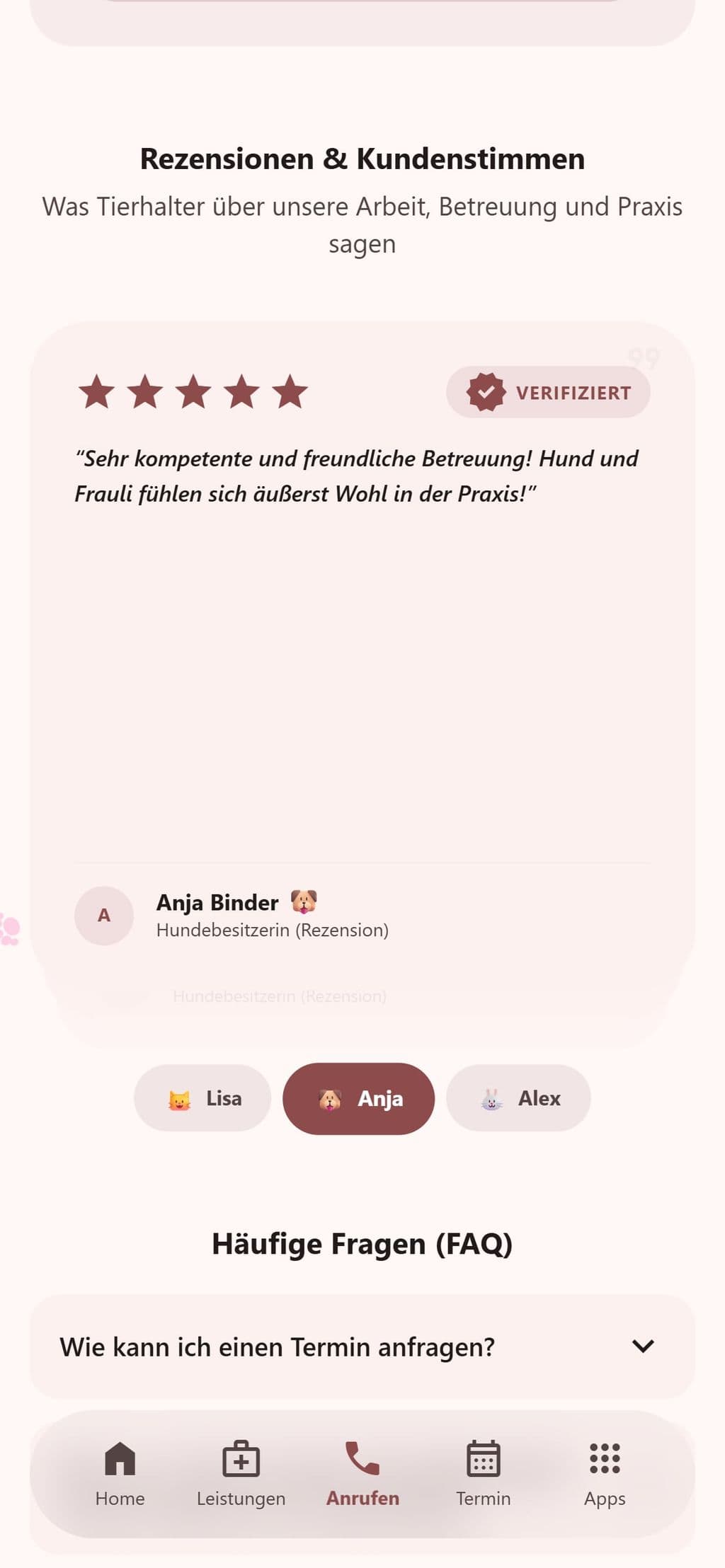 vet-dimbach.at am Handy: Bewertungen und häufige Fragen.